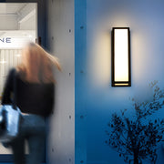 Modern LED Outdoor Wall Light – Waterproof Exterior Sconce with Motion Sensor