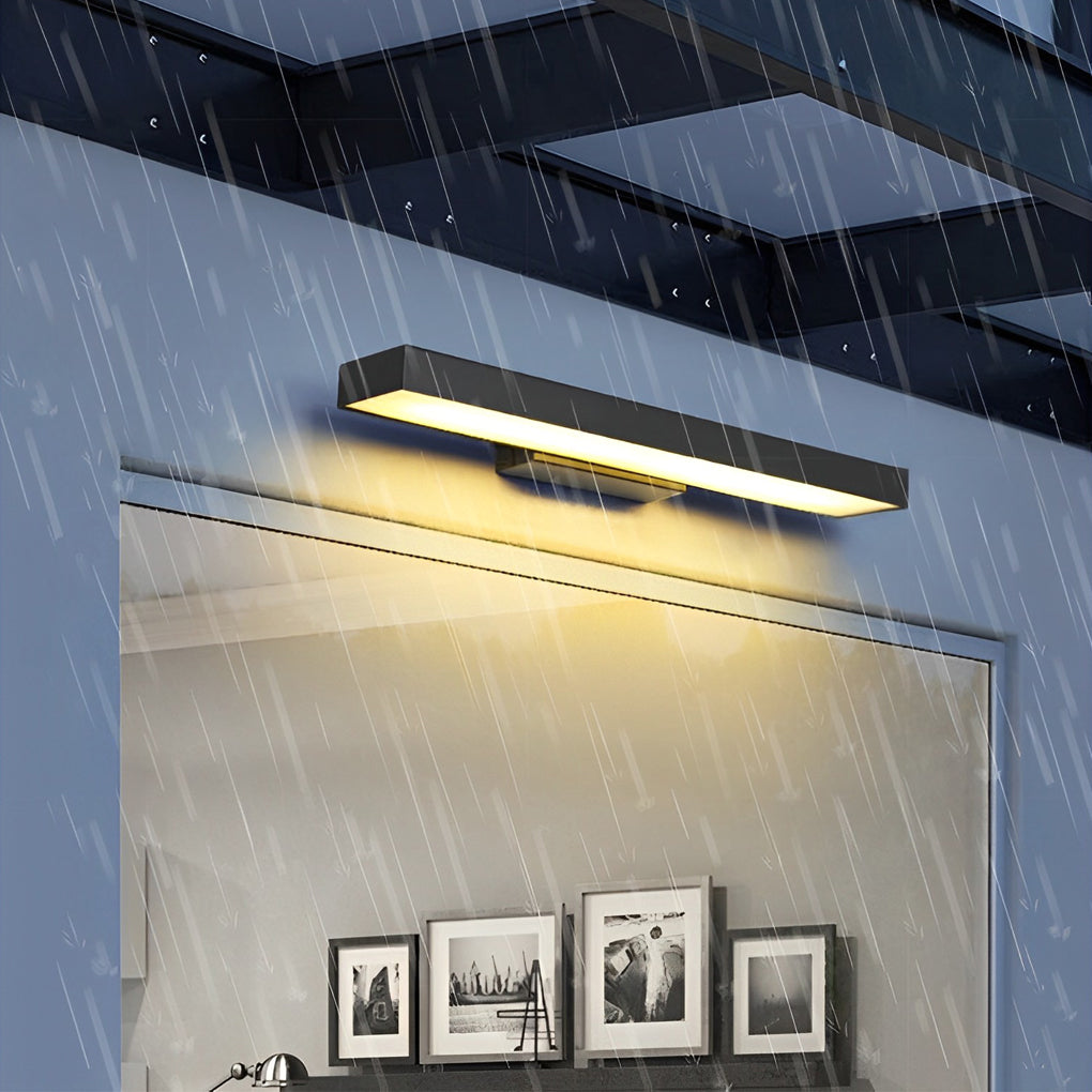 Modern Motion Sensor LED Outdoor Wall Light – Waterproof Exterior Fixture