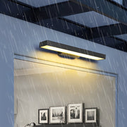 Modern Motion Sensor LED Outdoor Wall Light – Waterproof Exterior Fixture