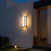 Modern LED Outdoor Wall Light – Waterproof Exterior Sconce with Motion Sensor