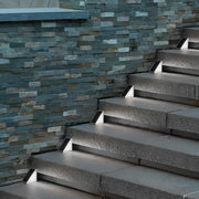 TriEdge Solar Step Lights – Waterproof LED Outdoor Stair and Wall Fixtures