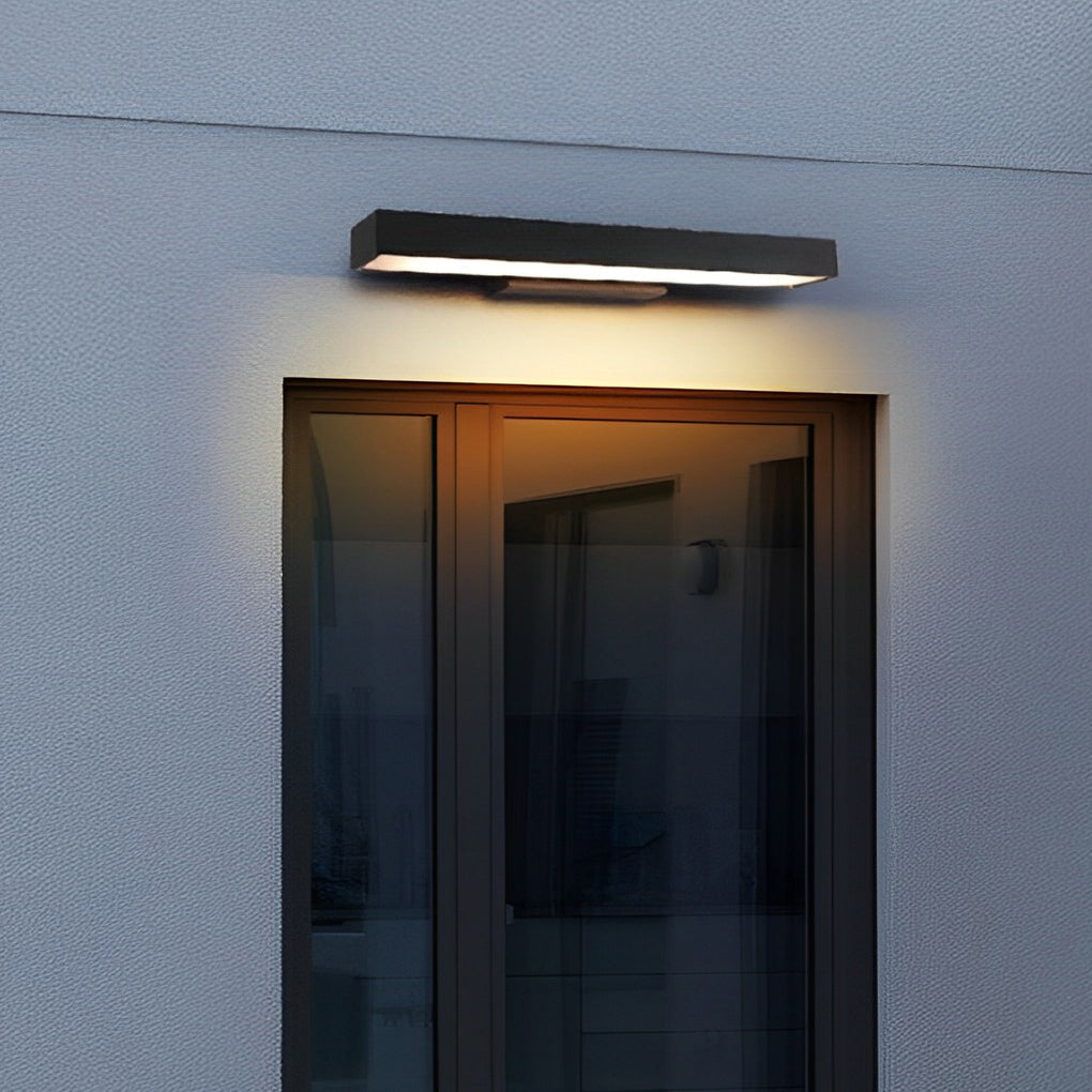 Modern Motion Sensor LED Outdoor Wall Light – Waterproof Exterior Fixture