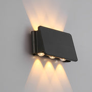 Adjustable Solar LED Outdoor Wall Light – Waterproof Up Down Exterior Fixture