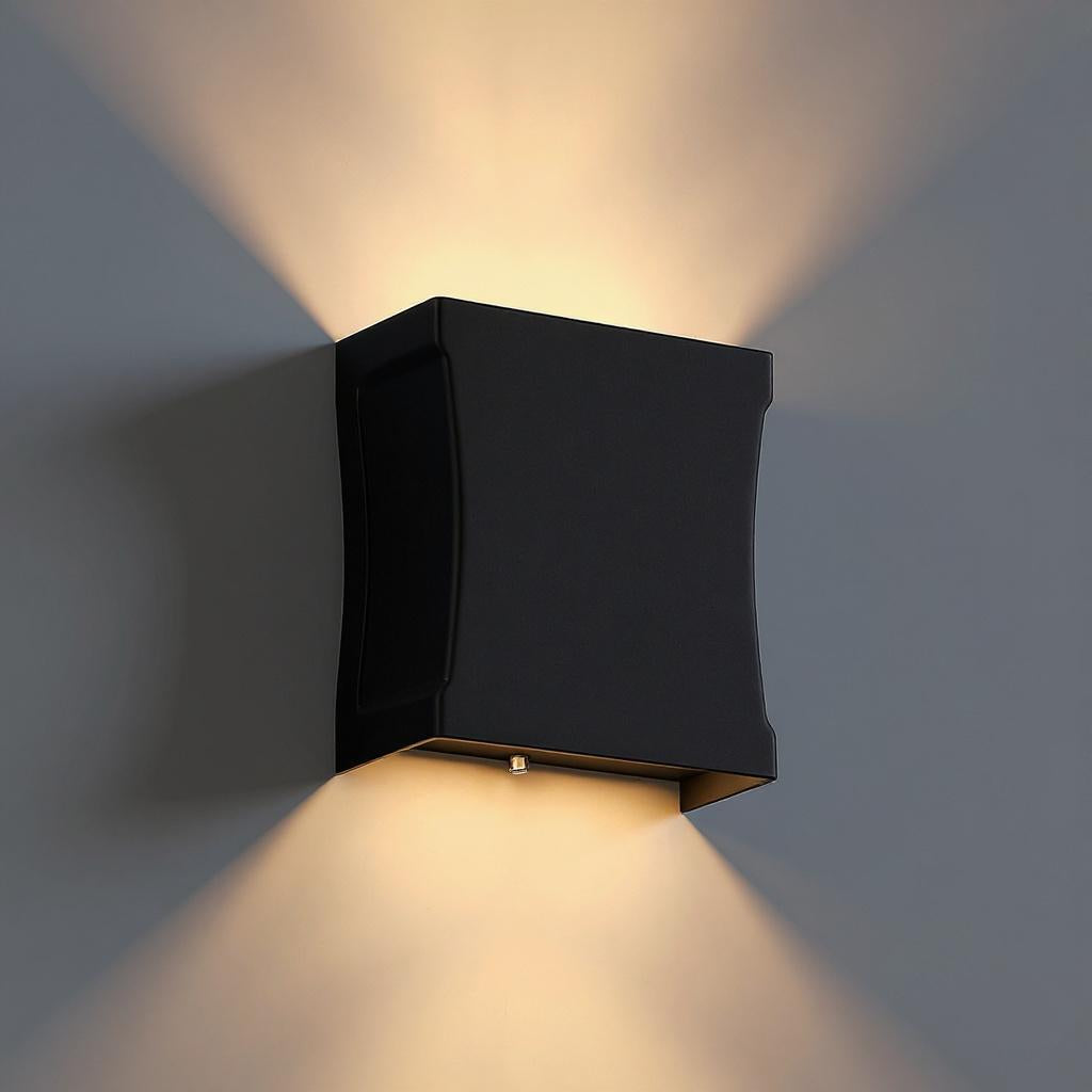 Up and Down LED Outdoor Wall Light – Waterproof Modern Aluminium Exterior Lamp