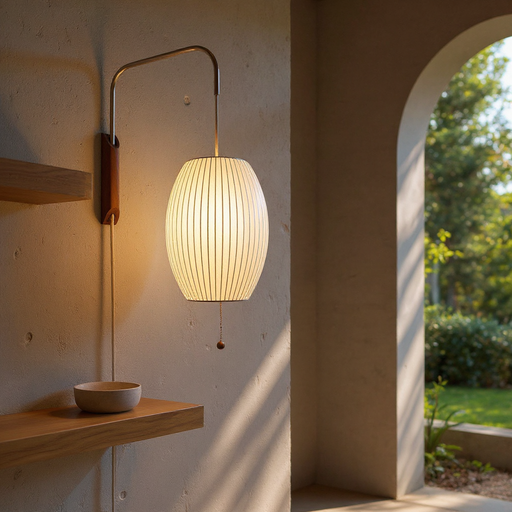 Orbix Swing Arm Wall Lamp – Adjustable Plug-In Wall Lighting Fixture