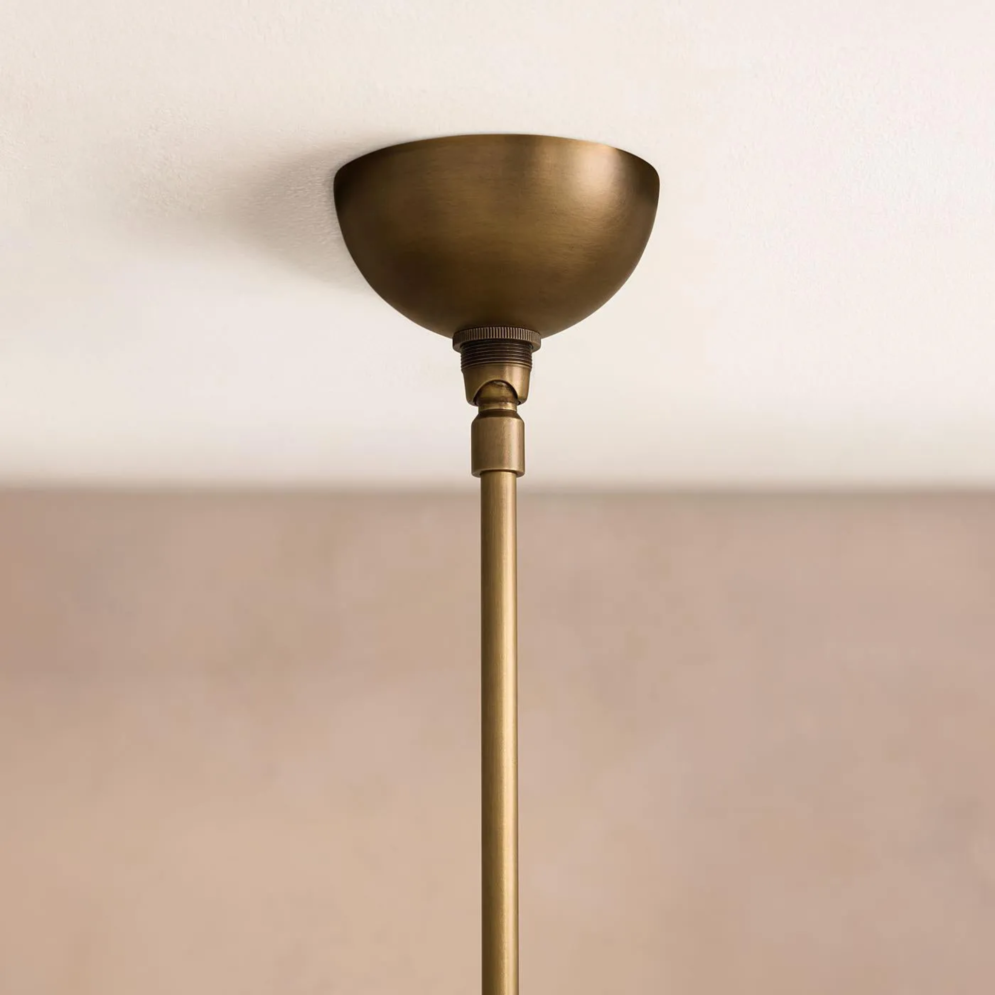 Orbitus Globe Chandelier – Mid Century Modern Brass Glass Ball Pendant Light Dining Room Ceiling