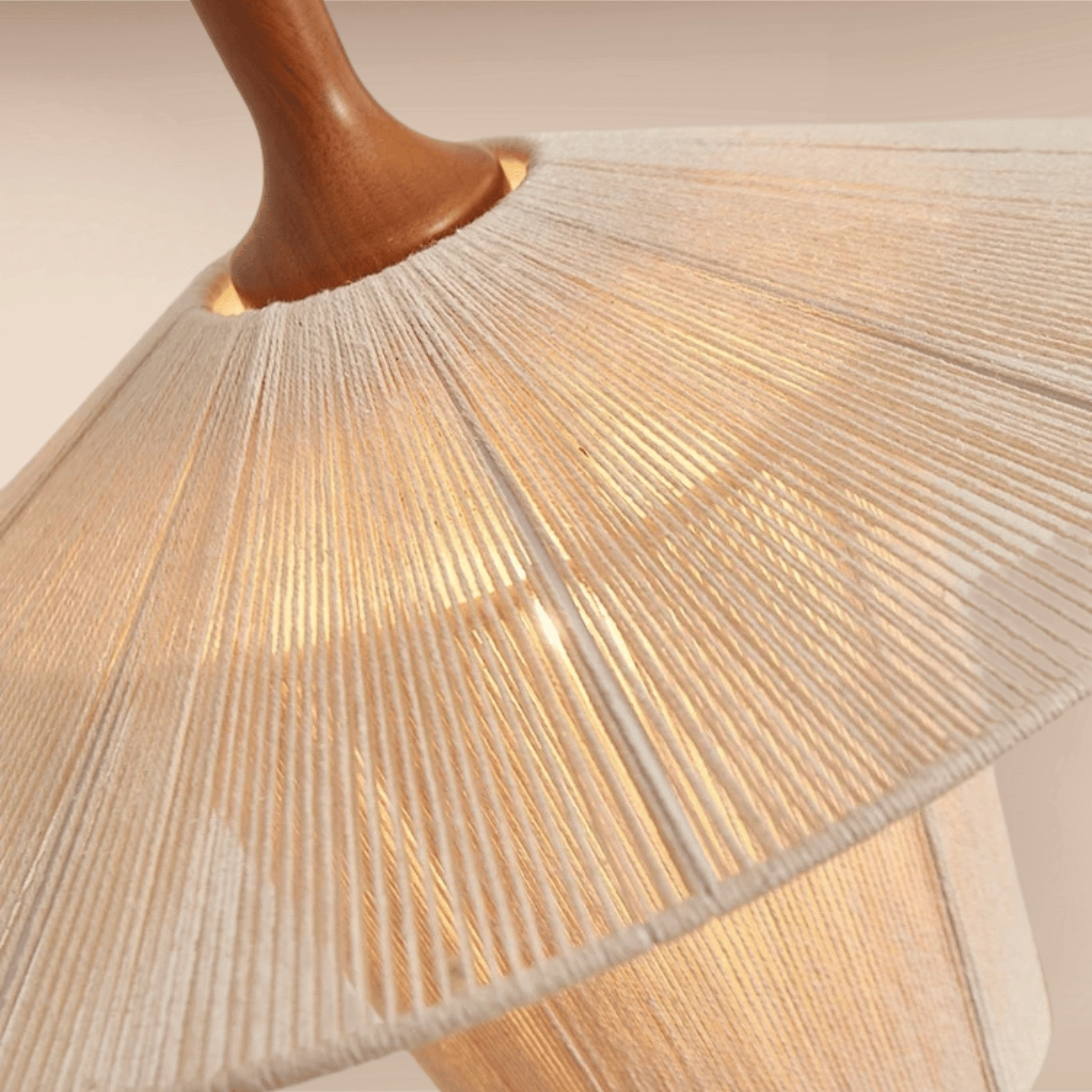 Dralux Woven Pendant Light – Rattan Hanging Light Fixture Ceiling Dining Room Kitchen Island Bedroom Decorative Lighting