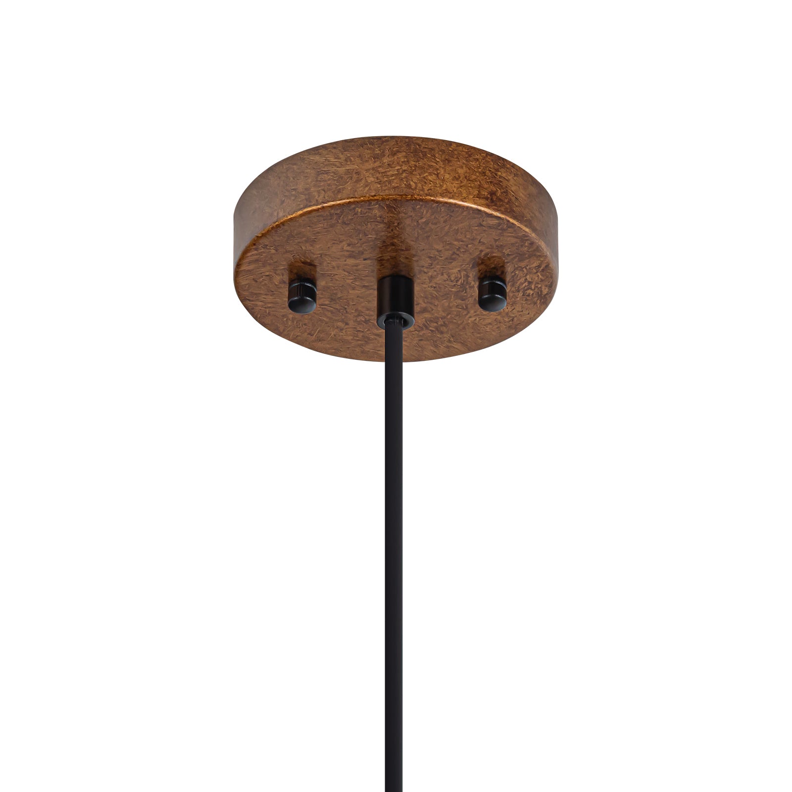 Caldera Dome Pendant Light – Modern Bronze Industrial Dining Room Ceiling Lighting Fixture