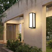 Modern LED Outdoor Wall Light – Waterproof Exterior Sconce with Motion Sensor
