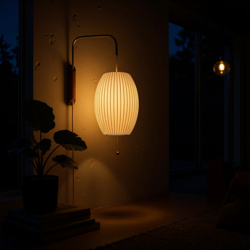 Orbix Swing Arm Wall Lamp – Adjustable Plug-In Wall Lighting Fixture