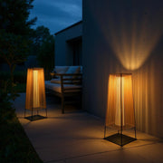 Nordic Solar Outdoor Floor Lamp – Weatherproof LED Patio and Garden Light