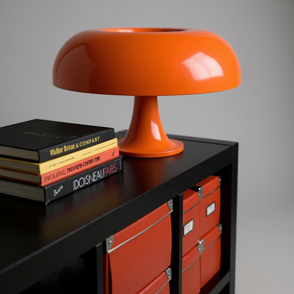 Milo Dome Table Lamp – LED Modern Mushroom Style Table Lighting Fixture