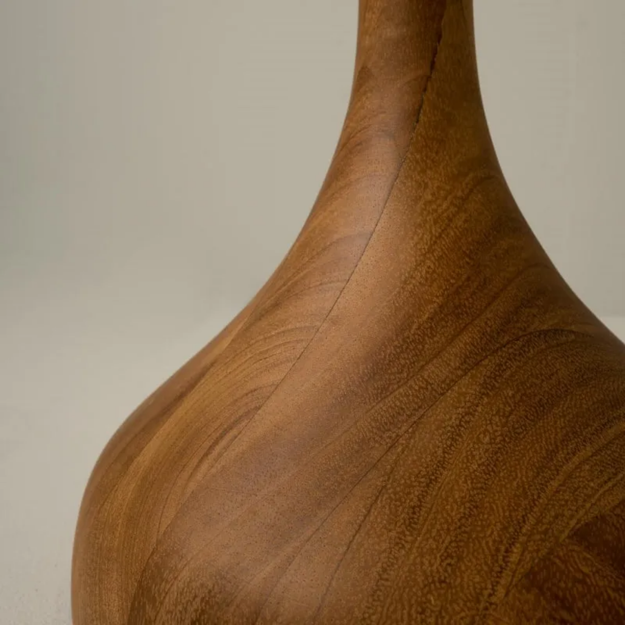 Kaelen Glow Table Lamp – Wooden Base Linen Shade Living Room Bedroom Decorative Lighting