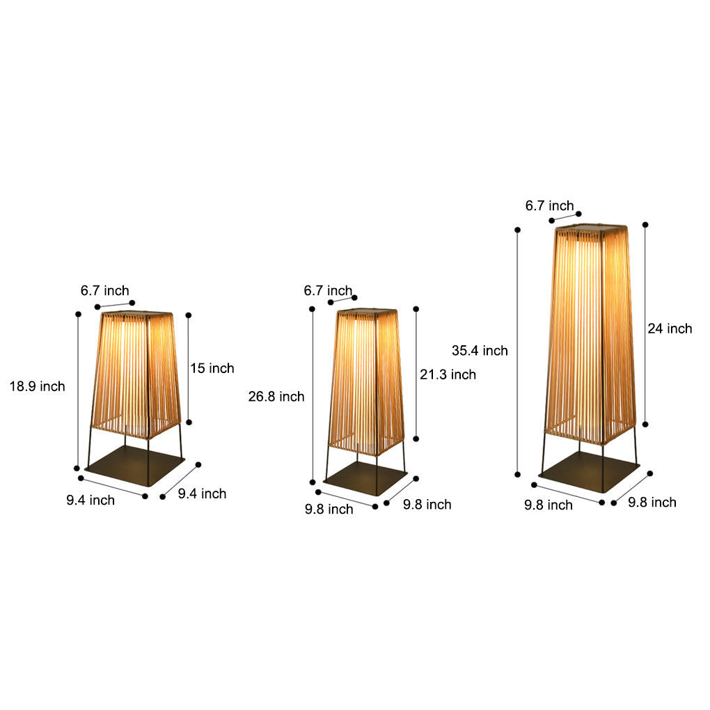Nordic Solar Outdoor Floor Lamp – Weatherproof LED Patio and Garden Light