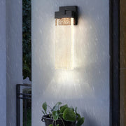 Crystal Bubble LED Outdoor Wall Light – Waterproof Modern Exterior Sconce