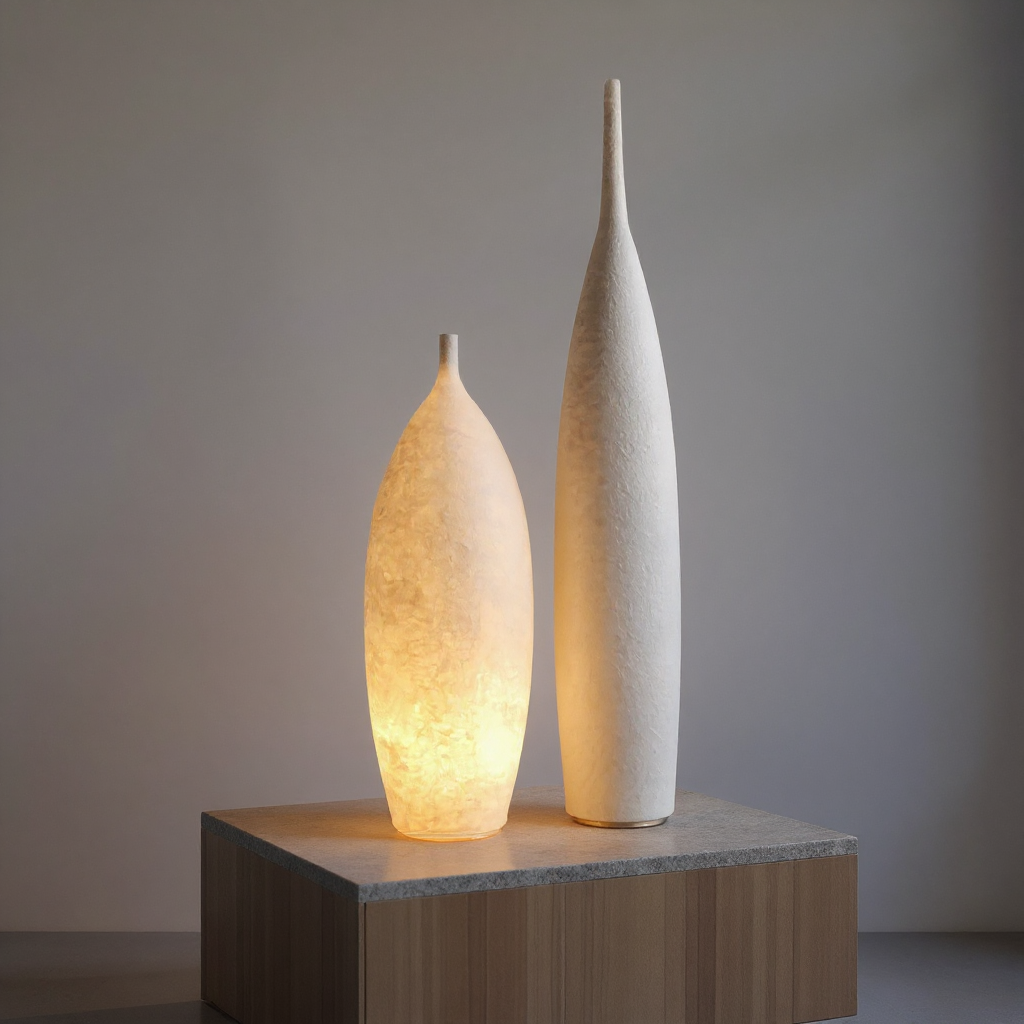 Lunor Dome Uplight Floor Lamp – LED Resin Uplight Floor Lighting Fixture