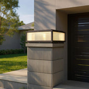 Modern Solar Post Cap Light – Waterproof Outdoor Fence & Pillar Fixture