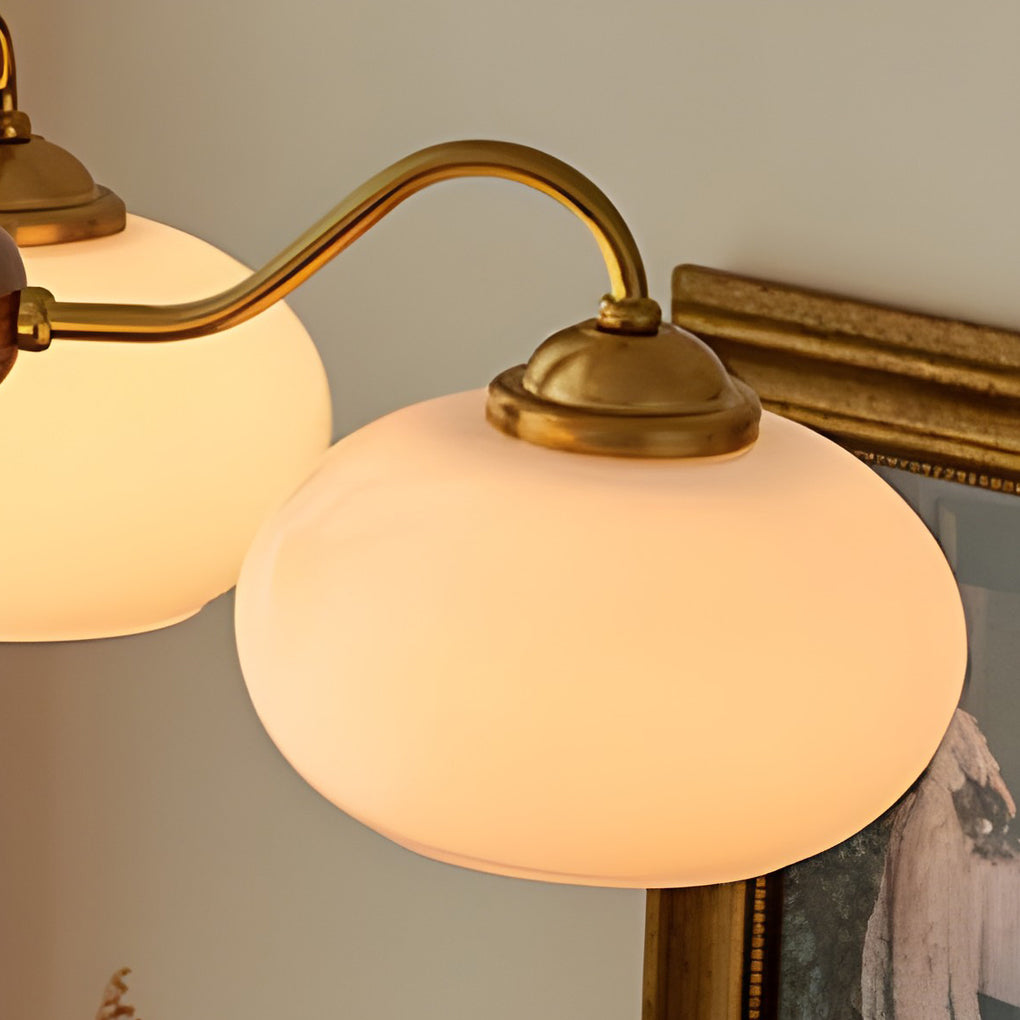 Meadow Globe Chandelier – LED Mid-Century Inspired Glass Ceiling Light Fixture