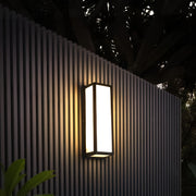 Modern LED Outdoor Wall Light – Waterproof Exterior Sconce with Motion Sensor