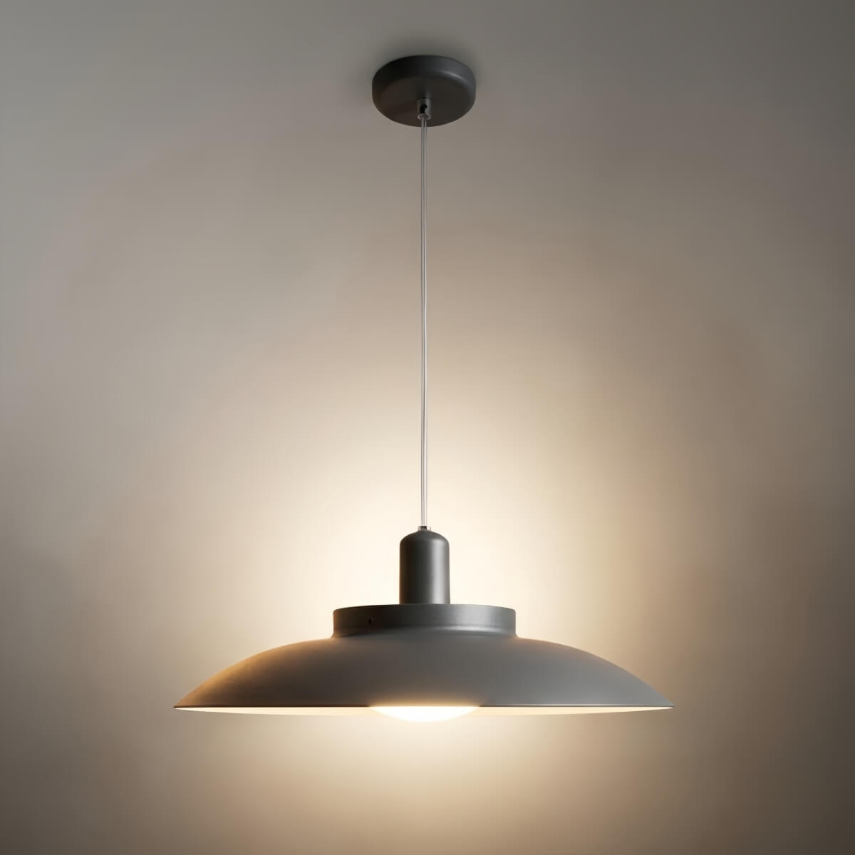 Harben Pendant Light – Industrial Farmhouse Hanging Fixture Kitchen Island Dining Room Decorative Lighting
