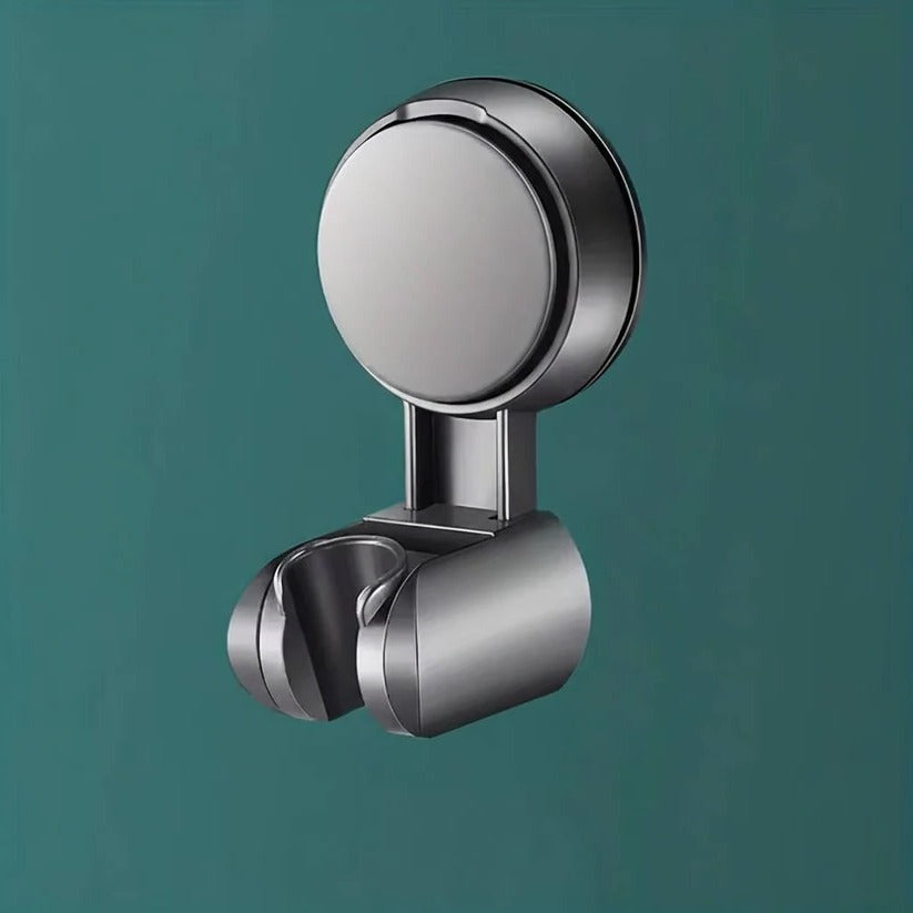 Kolvex Swivel Shower Head Holder – Adjustable Wall Mount 360 Rotation Suction Cup Bathroom Fixture
