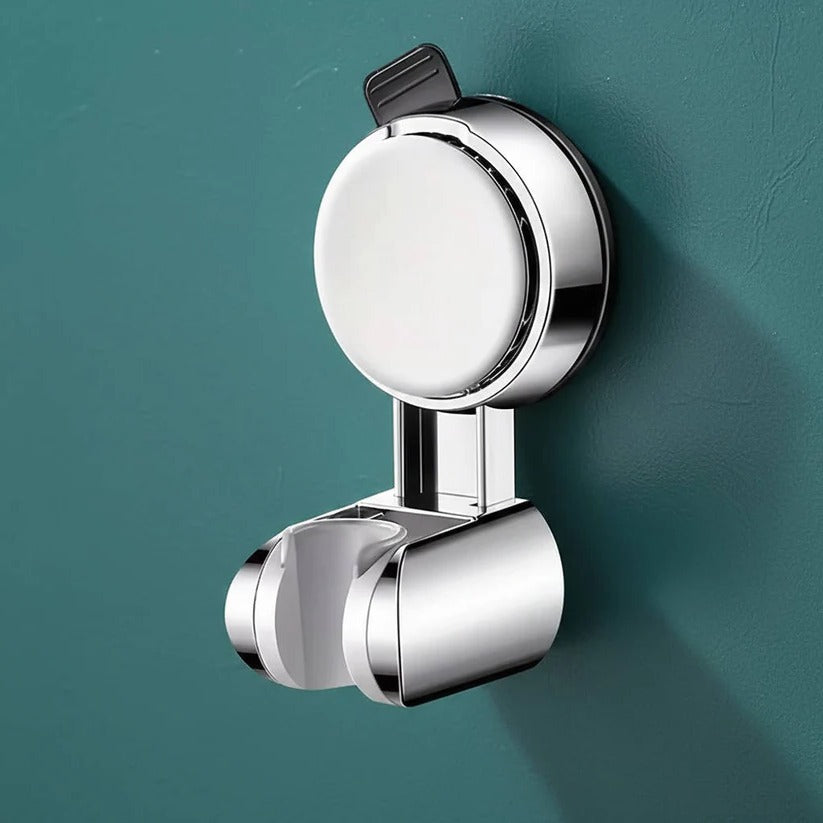Kolvex Swivel Shower Head Holder – Adjustable Wall Mount 360 Rotation Suction Cup Bathroom Fixture