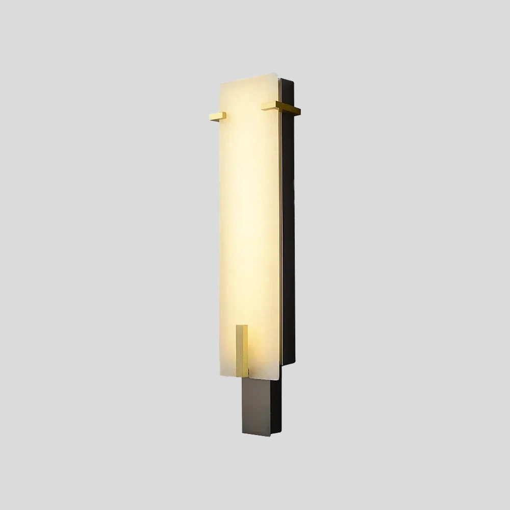 Tila Alabaster Panel Wall Light – LED Indoor Wall Light Fixture Warm Ambient Glow