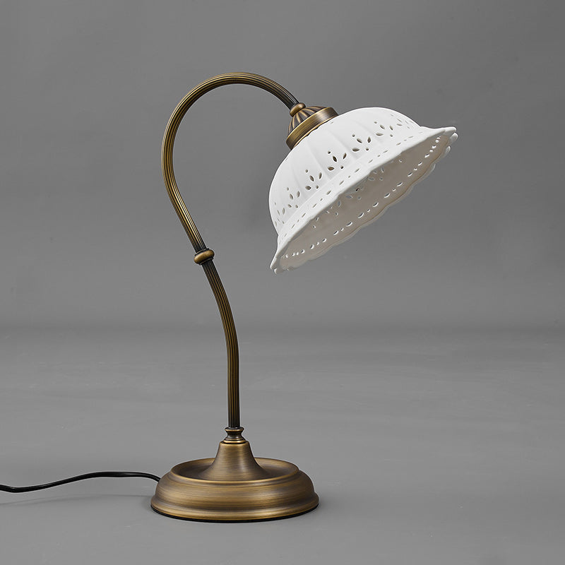 Lacquered Brass Sphere Table Lamp – Warm Ambient Glow In Living Rooms