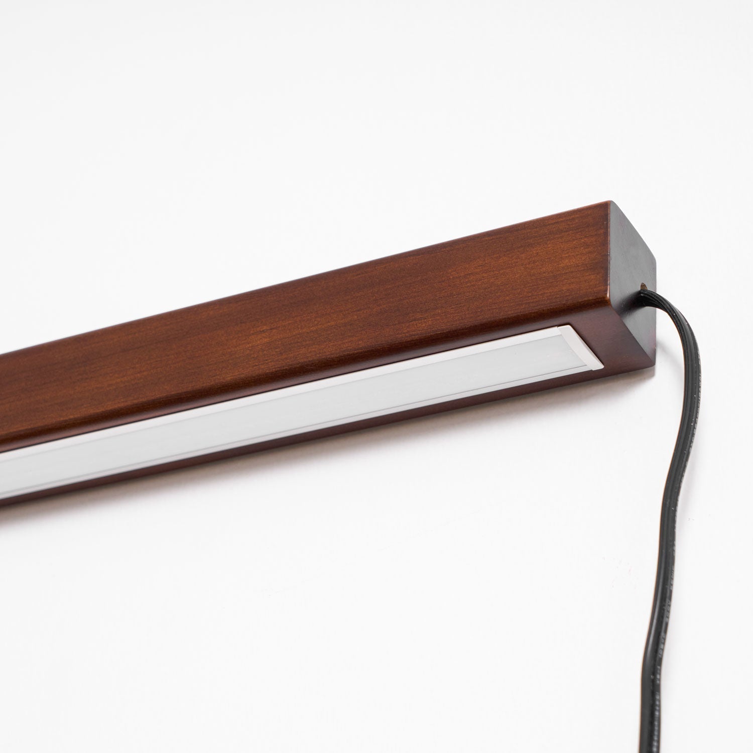 Lumen Oak Linear Wall Lamp - Wooden LED Hard Wired Wall Light Bar