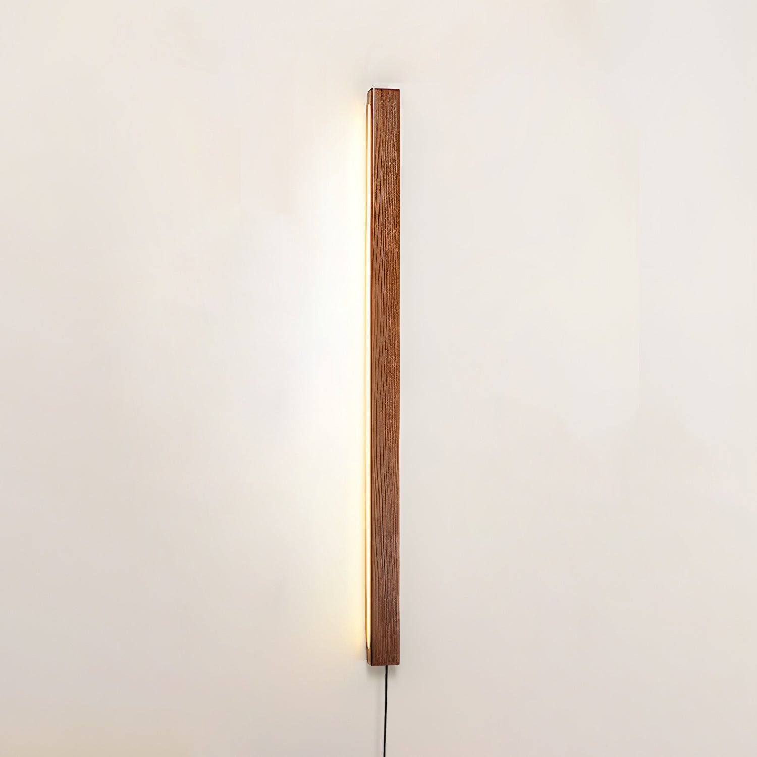 Lumen Oak Linear Wall Lamp - Wooden LED Hard Wired Wall Light Bar