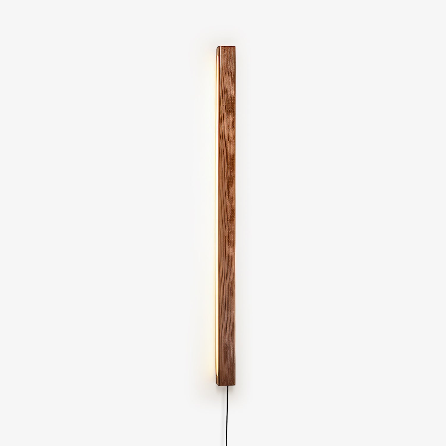 Lumen Oak Linear Wall Lamp - Wooden LED Hard Wired Wall Light Bar