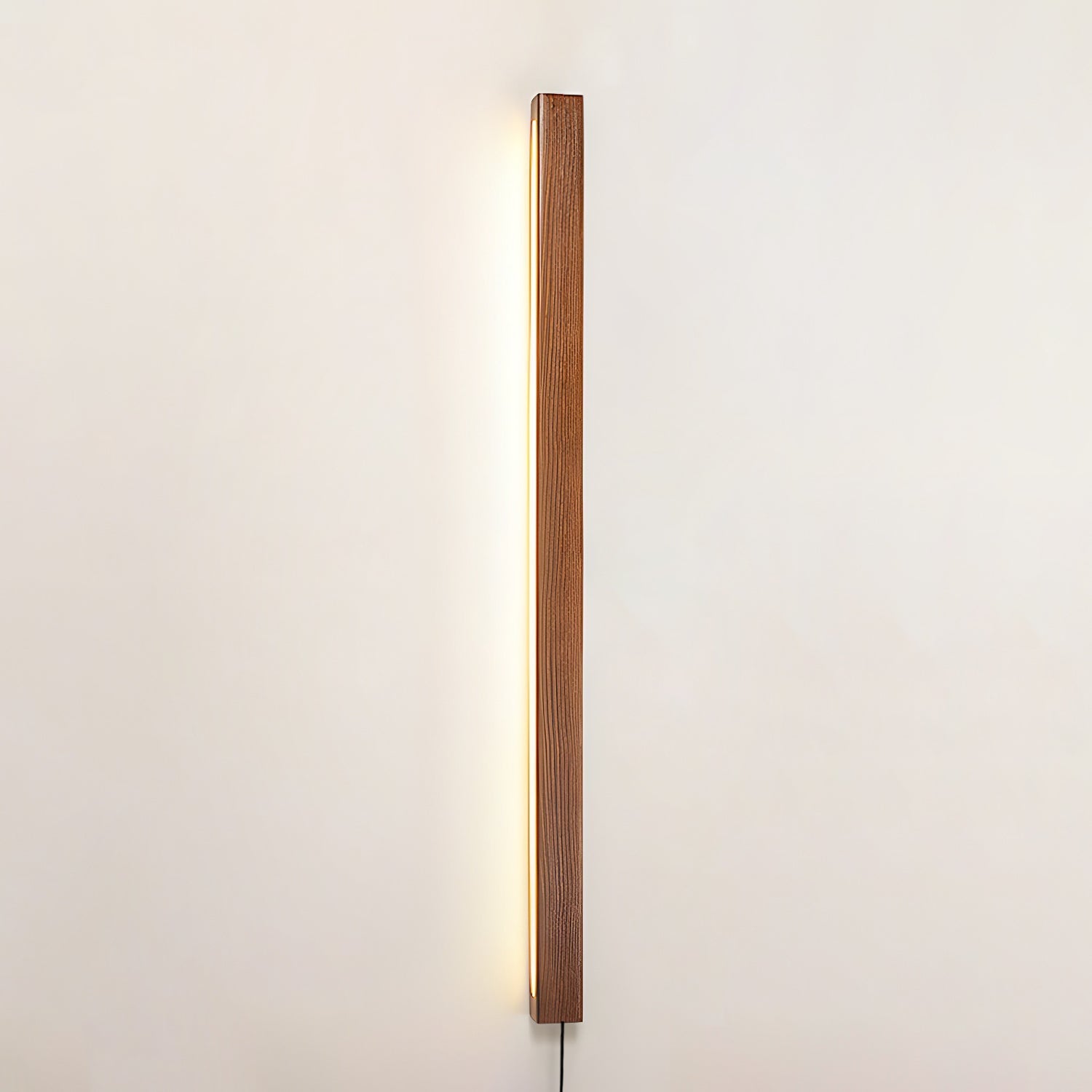Lumen Oak Linear Wall Lamp - Wooden LED Hard Wired Wall Light Bar