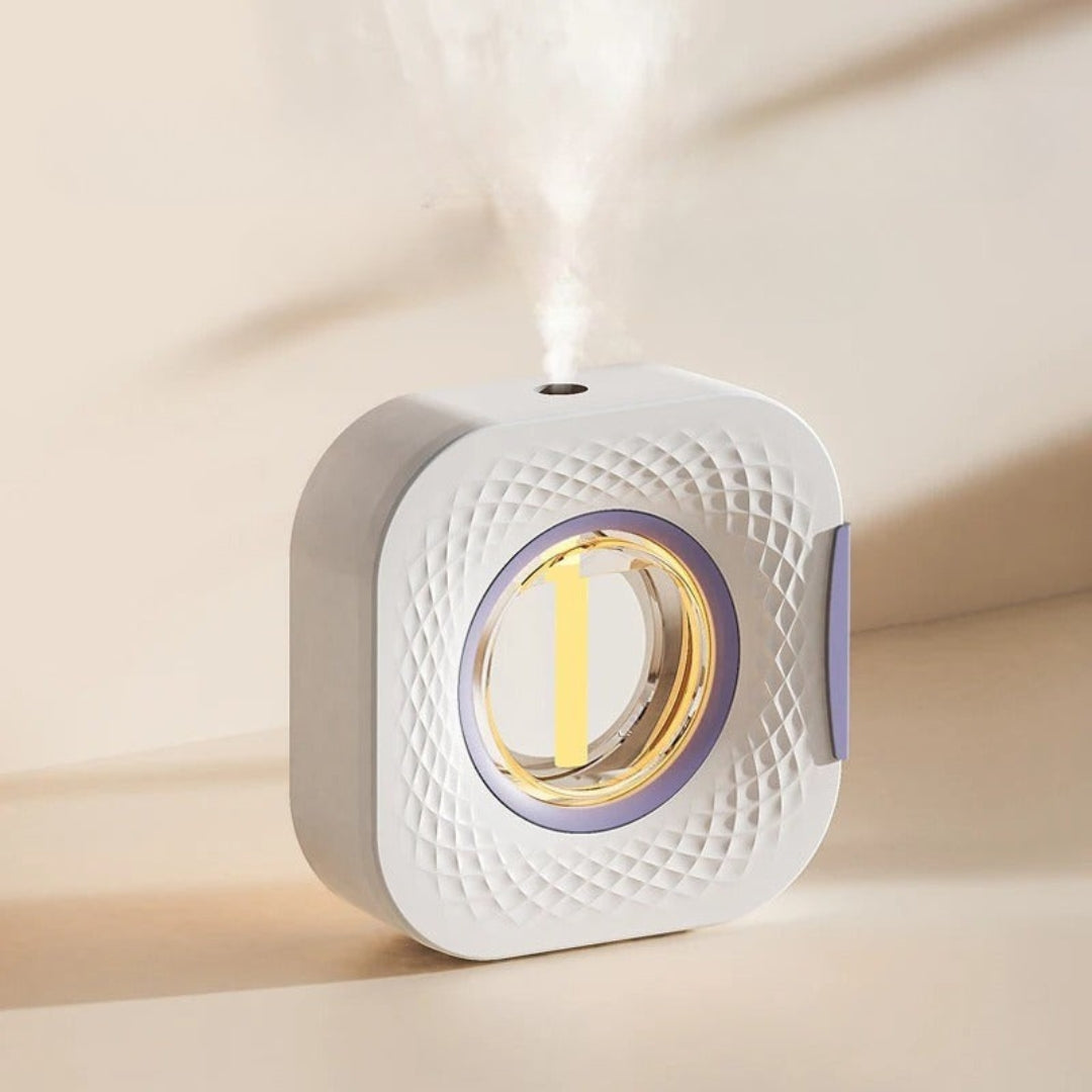 Vaporis Wall Diffuser – Aromatherapy Humidifier LED Night Light USB Air Purifier Bedroom Living Room