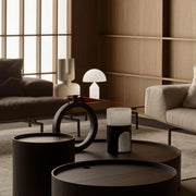 Nordic Frost Dome LED Table Lamp – Minimalist Ambient Light