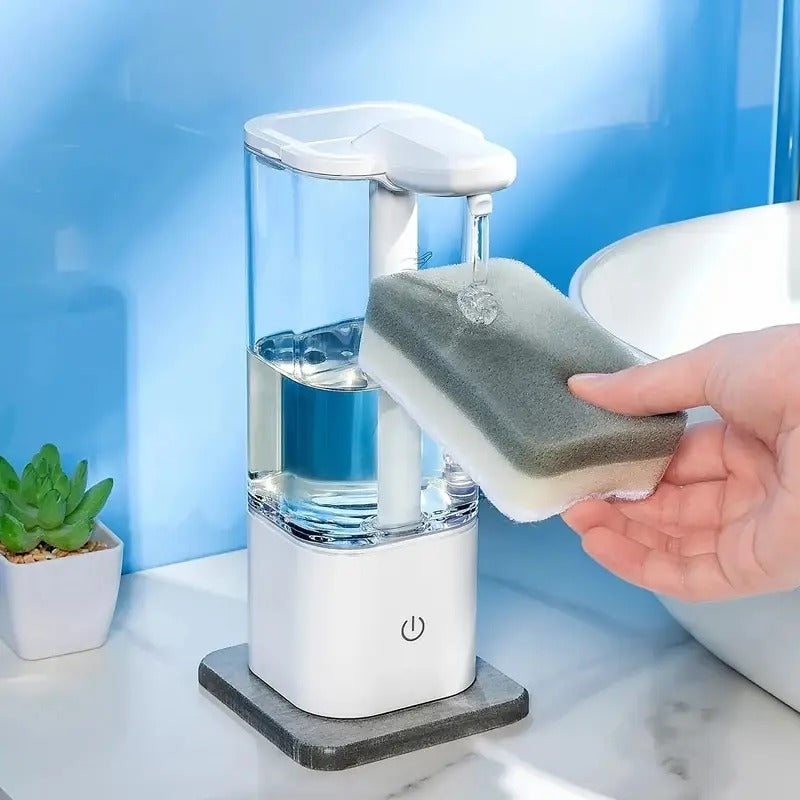 Hydris Sensor Soap Dispenser – Touchless Automatic Foam Dispenser Rechargeable Bathroom Kitchen