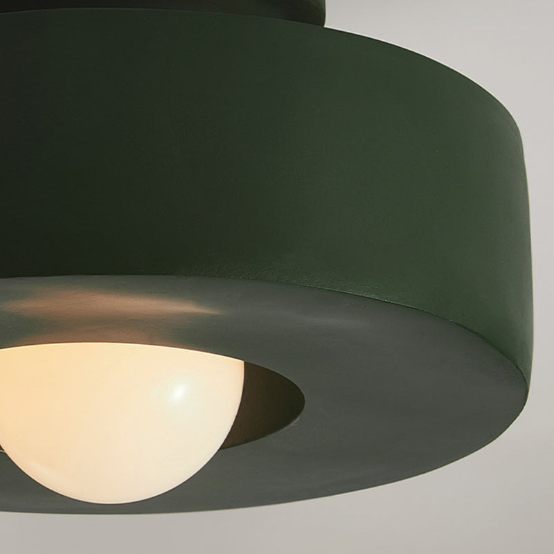 Retro Dome Ceiling Light – Nordic Minimalist Flush Mount Fixture