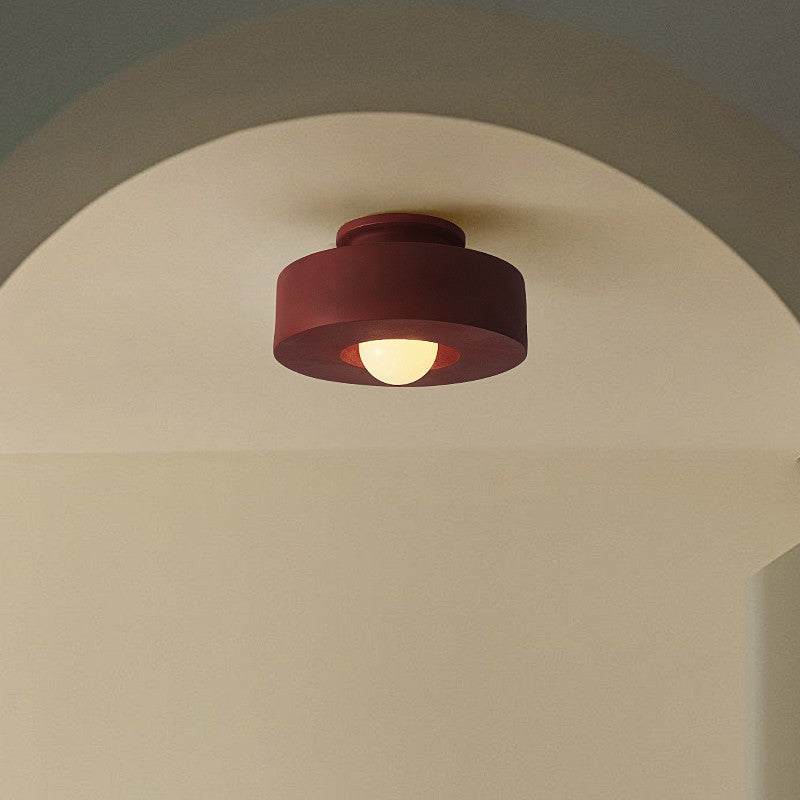 Retro Dome Ceiling Light – Nordic Minimalist Flush Mount Fixture