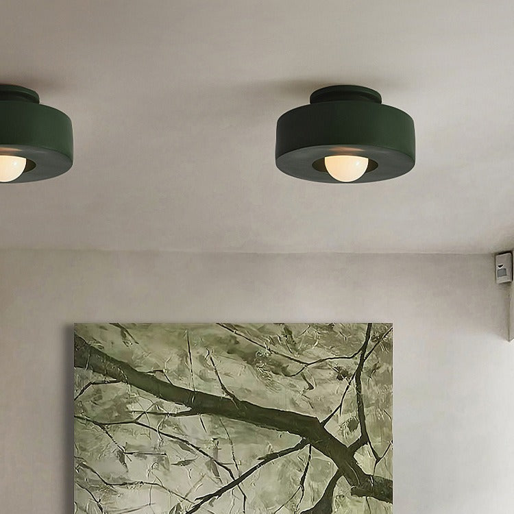 Retro Dome Ceiling Light – Nordic Minimalist Flush Mount Fixture