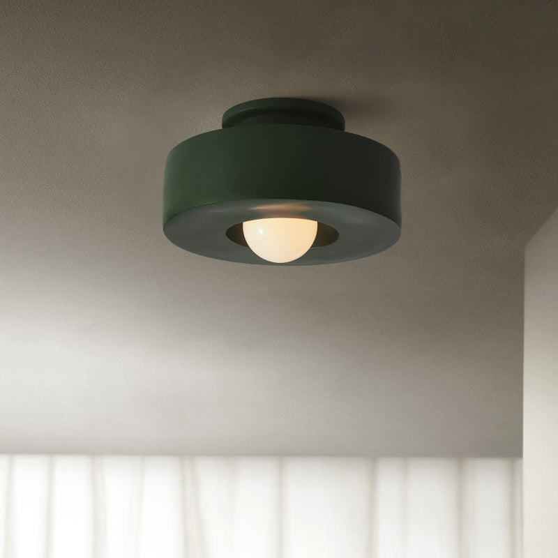 Retro Dome Ceiling Light – Nordic Minimalist Flush Mount Fixture