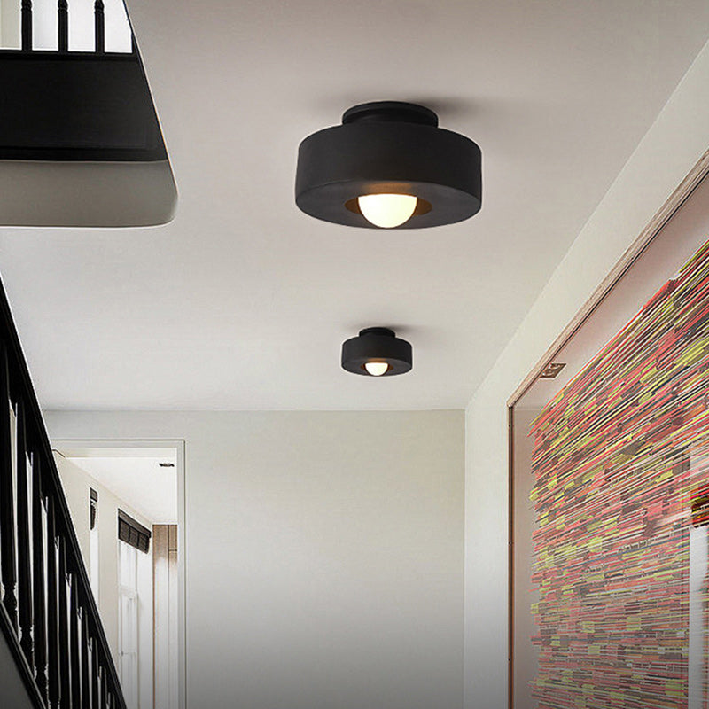 Retro Dome Ceiling Light – Nordic Minimalist Flush Mount Fixture