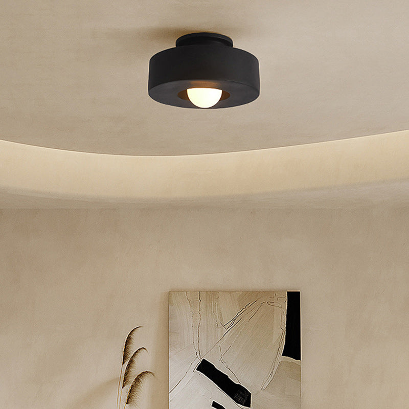 Retro Dome Ceiling Light – Nordic Minimalist Flush Mount Fixture