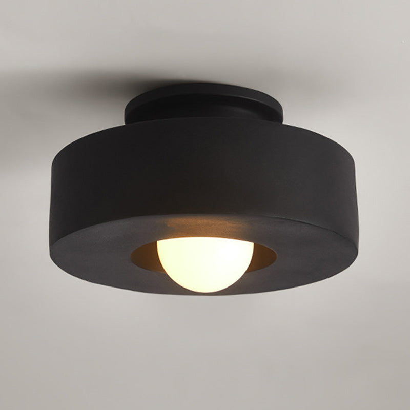 Retro Dome Ceiling Light – Nordic Minimalist Flush Mount Fixture
