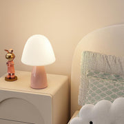 Glossy Ceramic Dome Table Lamp – Soft Warm Glow for Bedroom or Living Room