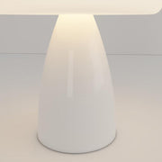 Glossy Ceramic Dome Table Lamp – Soft Warm Glow for Bedroom or Living Room