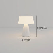 Glossy Ceramic Dome Table Lamp – Soft Warm Glow for Bedroom or Living Room