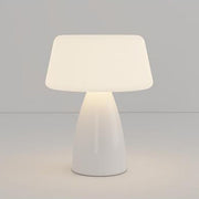 Glossy Ceramic Dome Table Lamp – Soft Warm Glow for Bedroom or Living Room