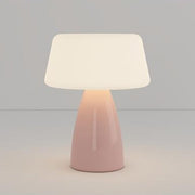 Glossy Ceramic Dome Table Lamp – Soft Warm Glow for Bedroom or Living Room