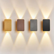Rectangular LED Wall Sconce Light – Modern Up and Down Wall Fixture