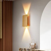 Rectangular LED Wall Sconce Light – Modern Up and Down Wall Fixture