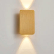 Rectangular LED Wall Sconce Light – Modern Up and Down Wall Fixture
